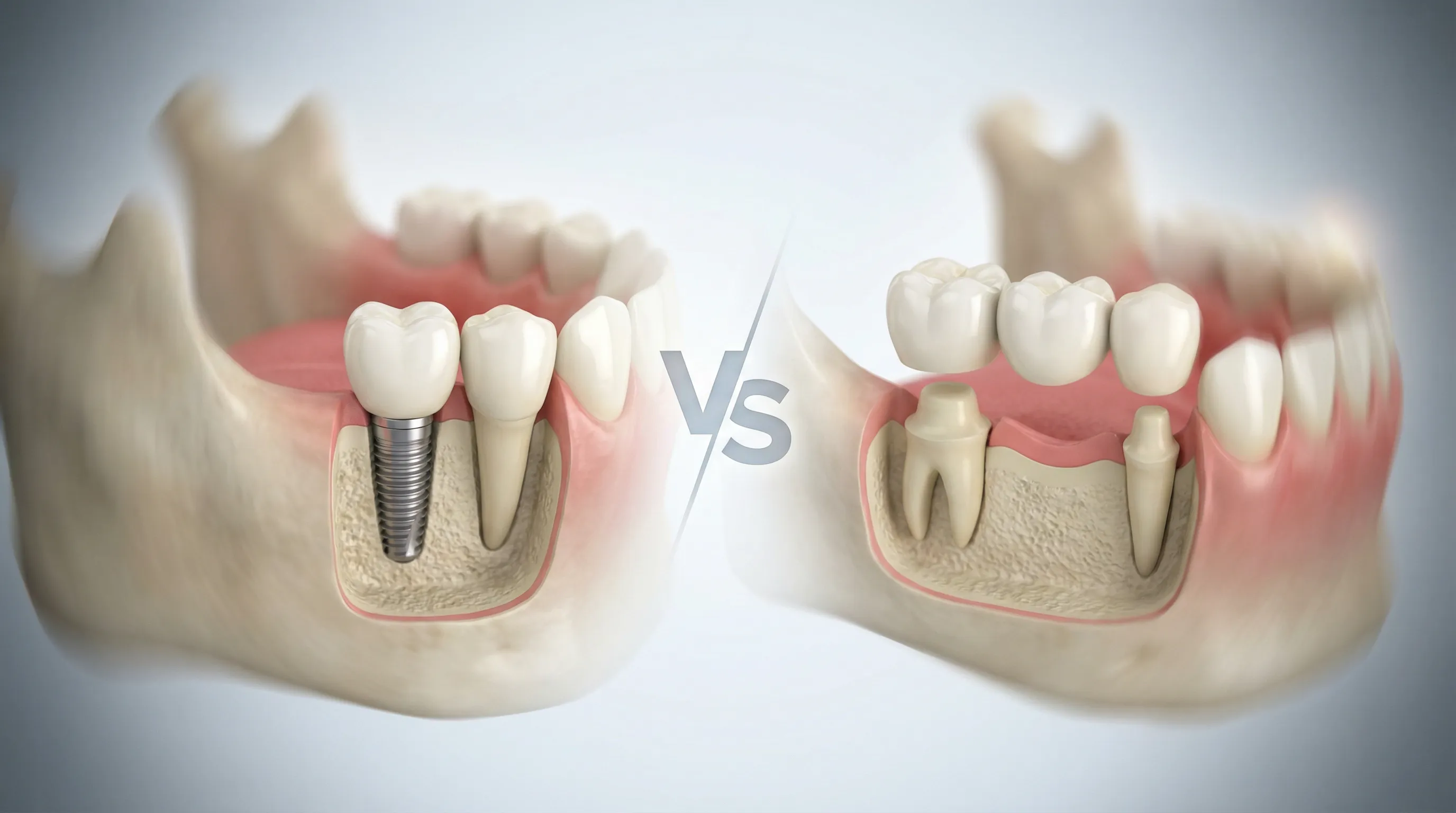 Implant dentar versus punte dentară: Ce opțiune ți se potrivește?